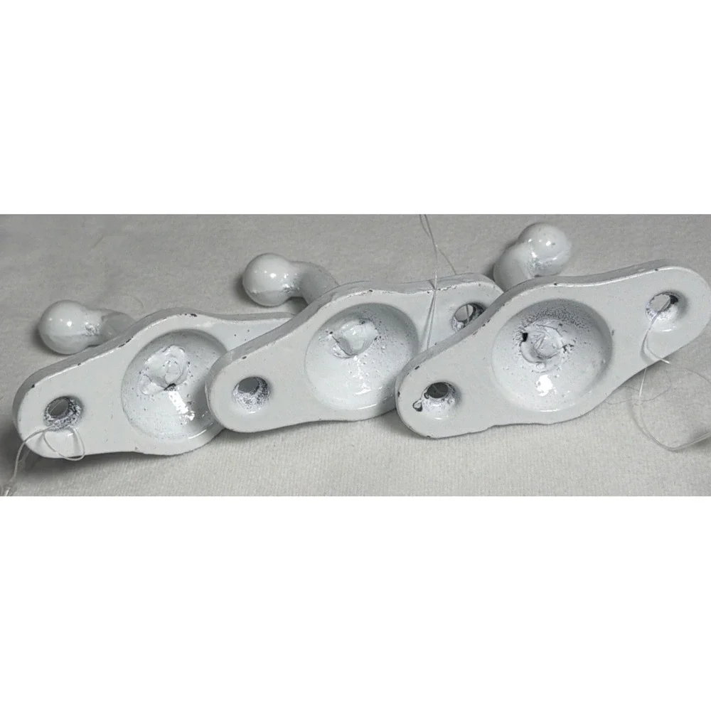 Lot Of 3 New Hobby Lobby White Bathroom Hooks Projects
